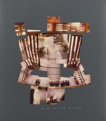 Shoes, Kyoto, Japan Artwork by David Hockney