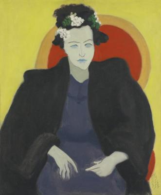 Artist's Wife Artwork by Milton Avery