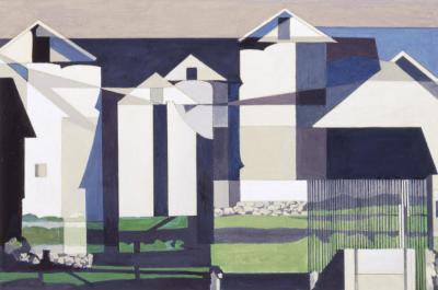 On A Connecticut Theme #2 (bucolic Landscape #2), 1958 Artwork by Charles Sheeler