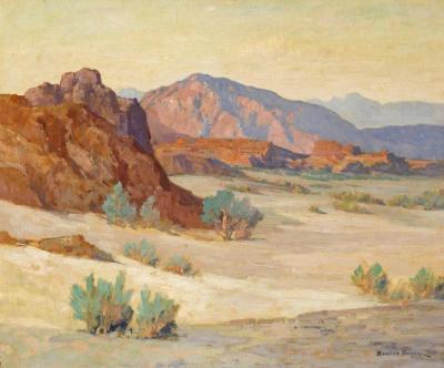 Desert Rocks Artwork by Maurice Braun