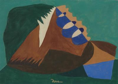 Departure From Three Points Artwork by Arthur Dove