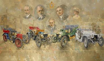 A Long Time Ago Mr Royce Bought A Decauville And Then... Artwork by Peter Miller