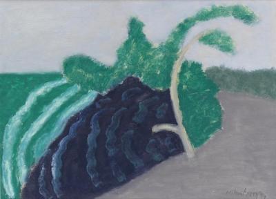 Tree And Ocean Artwork by Milton Avery