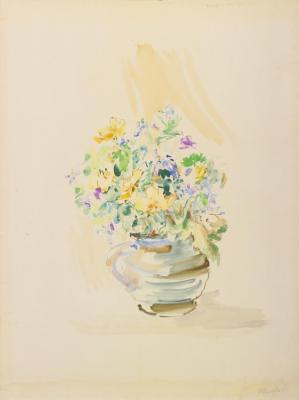 Blumenstilleben Artwork by Oskar Kokoschka