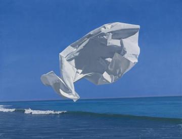 Cythera (thrown Drapery) Artwork by David Ligare