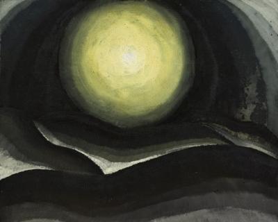Moon, 1928 Artwork by Arthur Dove