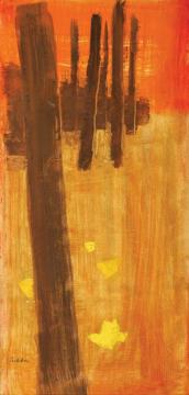 Trees And Leaves Artwork by Shalom Sebba