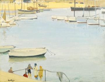 St. Ives Artwork by Herbert James Gunn