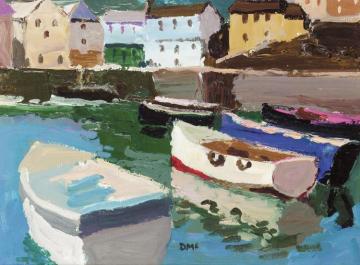 Mevagissey Artwork by Donald McIntyre