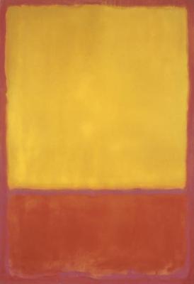 Ochre And Red On Red, 1954 Artwork by Mark Rothko