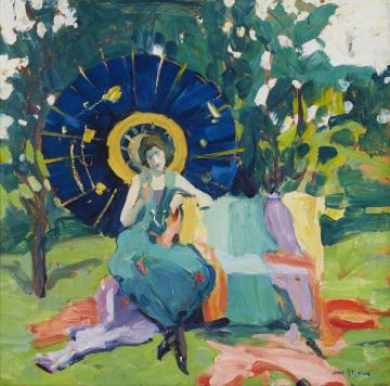 Geisha Girl Artwork by Jane Peterson