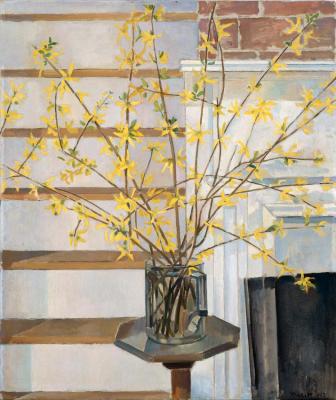 Spring Interior, 1927 Artwork by Charles Sheeler