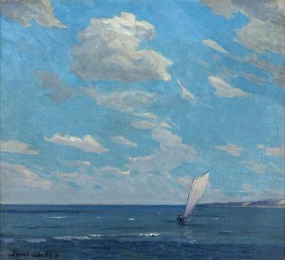 Off Duneland Shores, 1935-50 Artwork by Frank V. Dudley