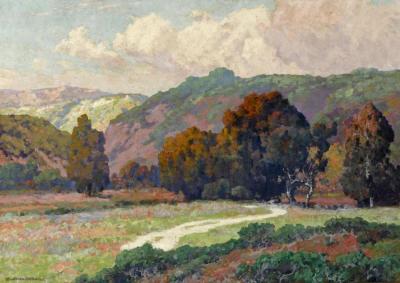 Road To The Canyon Artwork by Maurice Braun