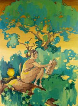 Tribute To Artwork by Maxfield Parrish