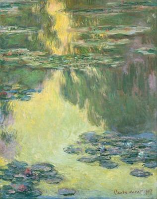 Waterlilies 1 Artwork by Claude Oscar Monet