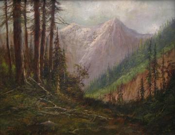 A Tyrolean Landscape Artwork by Laszlo Neogrady