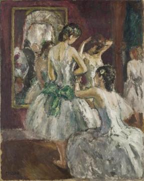 Dans La Loge Artwork by Jean Louis Marcel Cosson