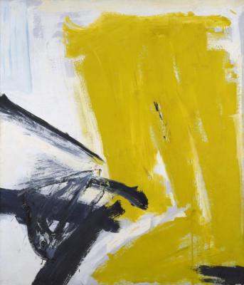 Zinc Yellow, 1959 Artwork by Franz Kline