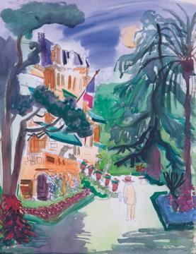 Summertime, France Artwork by Ludwig Bemelmans