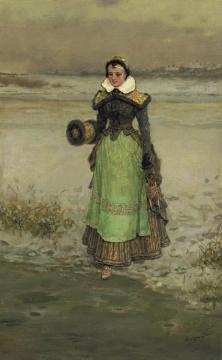 Pamela Artwork by George Henry Boughton