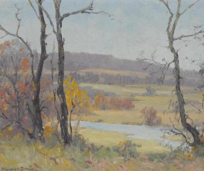 Creek Through The Valley Artwork by Maurice Braun