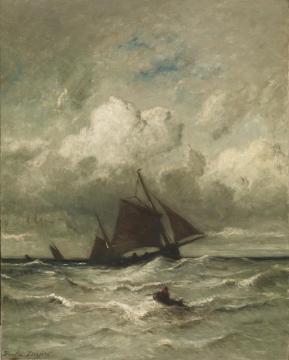 At Sea Artwork by Jules Dupré