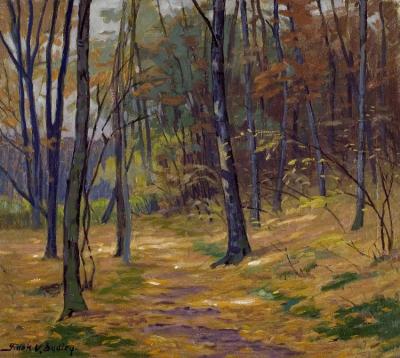 A Grey Day, 1956 Artwork by Frank V. Dudley