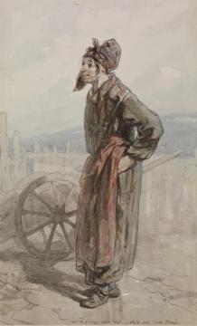 À Quinze Ans, Moi, J'etais Pas Core Formée,1855 Artwork by Paul Gavarni