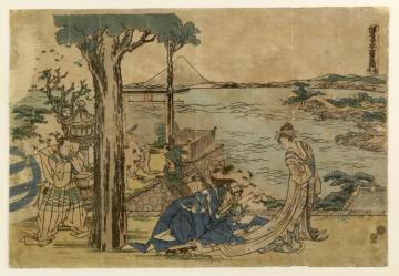 Kanadehon Chushingura,1854 Artwork by Sadanobu I