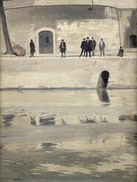 Les Pêcheurs Artwork by Herbert James Gunn