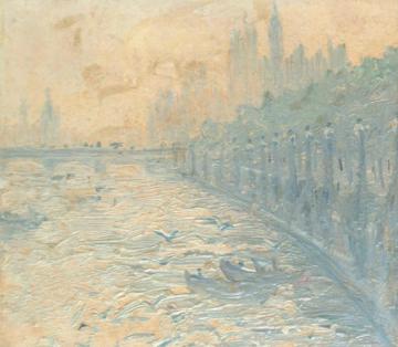 The Embankment Artwork by Herbert James Gunn