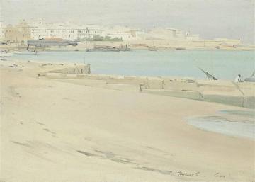 White Day, Cadiz Artwork by Herbert James Gunn