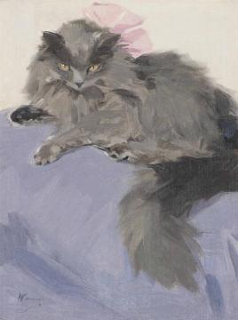 The Pink Ribbon Artwork by Herbert James Gunn