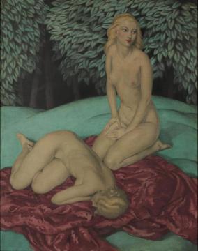 Nude Study Artwork by Herbert James Gunn