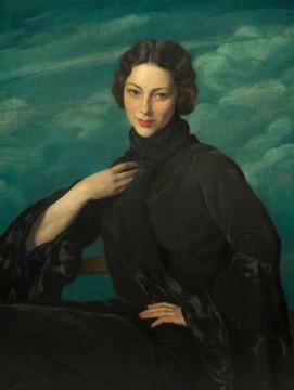 Pauline, Wife Of The Artist, 1930 Artwork by Herbert James Gunn
