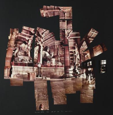 The Giant Buddha, Nara, Feb. 18th, 1983 Artwork by David Hockney