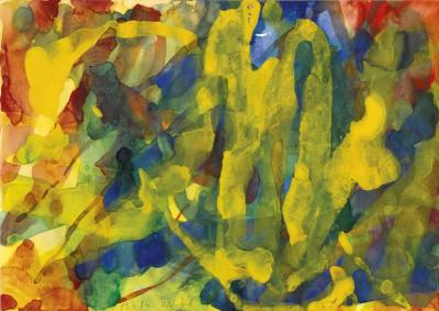 Untitled (19.4.84) Artwork by Gerhard Richter