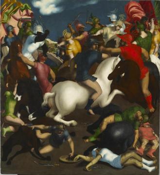 Battle Scene Artwork by Venetian