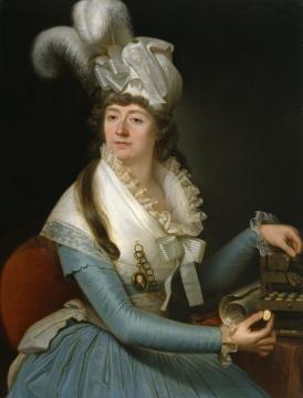 Portrait Of A Lady, Ca.1780-1789 Artwork by Venetian