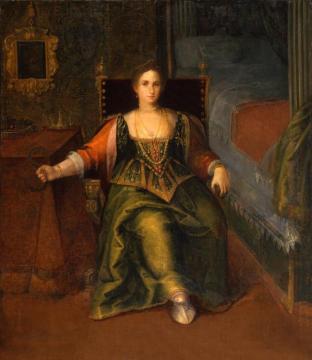 Portrait Of A Woman As Cleopatra Artwork by Venetian