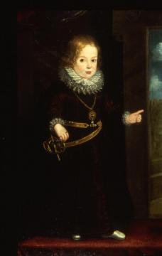 Portrait Of A Child Prince, Ca.1610 Artwork by Venetian