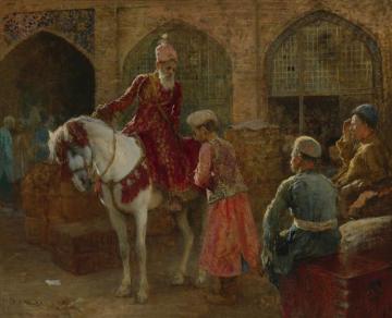 The Grand Vizier Artwork by Edwin Lord Weeks
