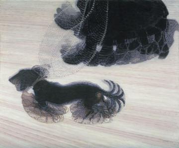 Dynamism Of A Dog On A Leash (dinamismo Di Un Cane Al Guinzaglio), 1912 Artwork by Giacomo Balla