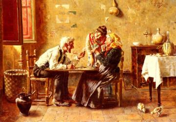 Two Against One Artwork by Eugenio Zampighi