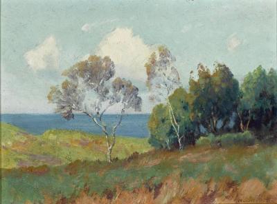 Landscape With Ocean Artwork by Maurice Braun