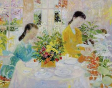 After The Luncheon Artwork by Le Pho