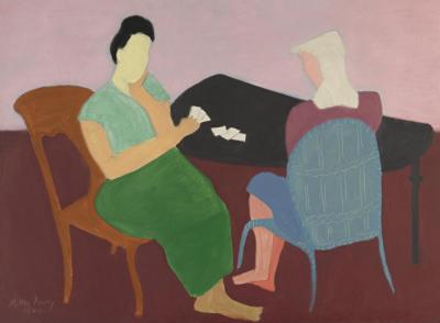 Card Game Artwork by Milton Avery