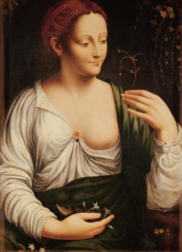 Columbine Artwork by Leonardo da Vinci