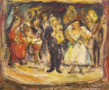 Satchmo Artwork by Theresa Bernstein